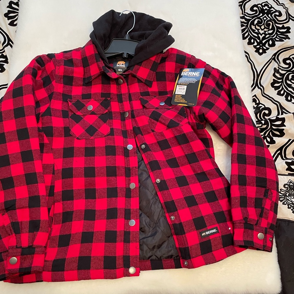 Berne ladies Large. size 12-14 hoodie jacket